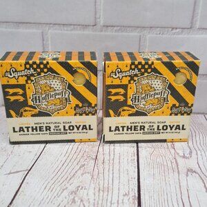 2-Bars Dr. Squatch Ltd Ed. Soap Harry Potter Lather Of The Loyal  Med Grit 5oz